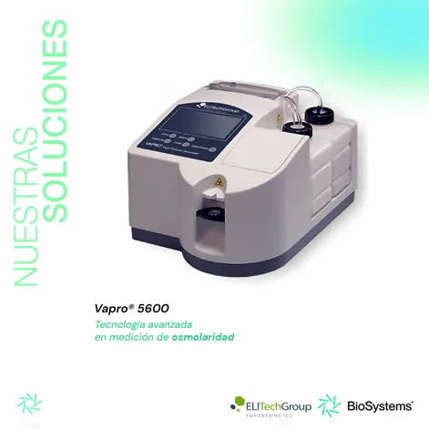 Te presentamos el Vapro® 5600, de Elitech Group: tecnología avanzada en medición de osmolaridad de vapor.