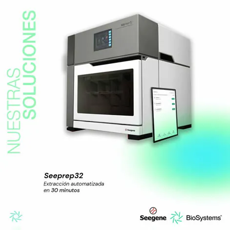 Te presentamos el Seeprep32, un equipo de extracción de ácidos nucleicos automatizado de Seegene.