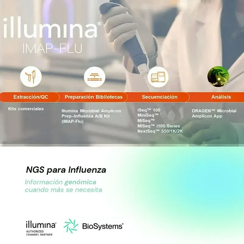 🧬 NGS para Influenza: información genómica cuando más se necesita