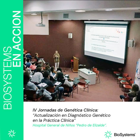 🎯 BioSystems acompañando el avance de la genética clínica en Argentina.