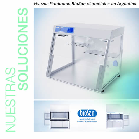 Novedades y nuevos productos de BioSan disponibles para Argentina