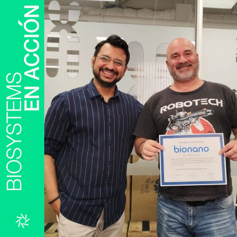 Entrenamiento especializado de la plataforma Saphyr de Bionano