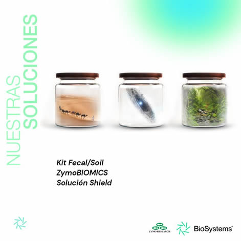 Kit fecal/Soil ZymoBIOMICS Solución Shield